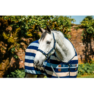 Cabresto e guia Horseware Newmarket Marine witney Azul-marinho