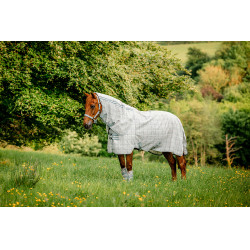 Cabresto e guia Horseware Newmarket Carvão de madeira witney Cinzento