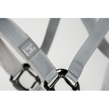 Cabresto e guia Horseware Newmarket Carvão de madeira witney Cinzento