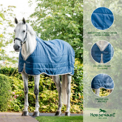 Forro Horseware Ionic Therapy 50g Bleu imperial / argent /Marine Azul Forro Horseware Ionic Therapy 50g Bleu imperial / argent /Marine Azul
