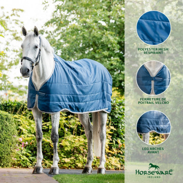 Forro Horseware Ionic Therapy 50g Bleu imperial / argent /Marine Forro Horseware Ionic Therapy 50g Bleu imperial / argent /Marine