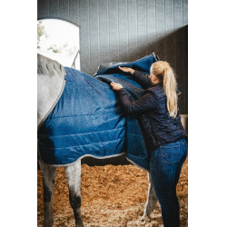 Forro Horseware Ionic Therapy 50g Bleu imperial / argent /Marine Azul Forro Horseware Ionic Therapy 50g Bleu imperial / argent /Marine Azul