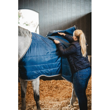 Forro Horseware Ionic Therapy 50g Bleu imperial / argent /Marine Forro Horseware Ionic Therapy 50g Bleu imperial / argent /Marine