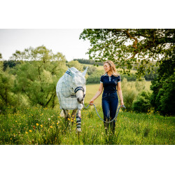 Máscaras anti-moscas Horseware Newmarket Marine witney Azul-marinho Máscaras anti-moscas Horseware Newmarket Marine witney Azul-marinho