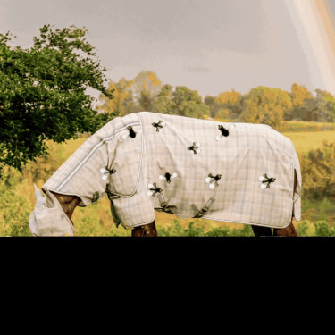 Máscaras anti-moscas Horseware Newmarket Carvão de madeira witney Cinzento Máscaras anti-moscas Horseware Newmarket Carvão de madeira witney Cinzento