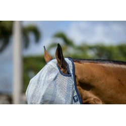 Máscaras anti-moscas Horseware Newmarket sem orelhas Marine witney Azul-marinho