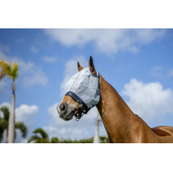 Máscaras anti-moscas Horseware Newmarket sem orelhas Marine witney Azul-marinho