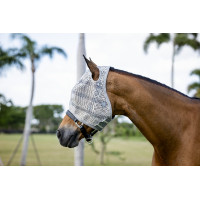 Máscaras anti-moscas Horseware Newmarket sem orelhas Carvão de madeira witney Cinzento