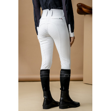 Calça Horseware AA Allora com assento completo Branco