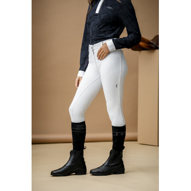Calça Horseware AA Allora com assento completo Branco