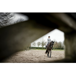 Calça Horseware AA Aria cintura média com assento completo Branco Calça Horseware AA Aria cintura média com assento completo Branco