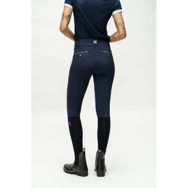 Calça Horseware Newmarket cintura média com grip nos joelhos Calça Horseware Newmarket cintura média com grip nos joelhos