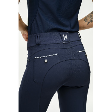Calça Horseware Newmarket cintura média com grip nos joelhos Calça Horseware Newmarket cintura média com grip nos joelhos
