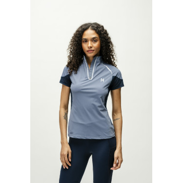 Pólo 1/4 zip Horseware Stamina mangas curtas Pólo 1/4 zip Horseware Stamina mangas curtas