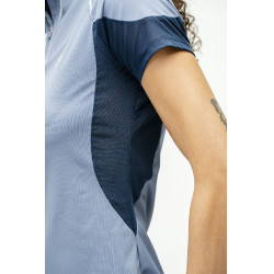 Pólo 1/4 zip Horseware Stamina mangas curtas Azul Pólo 1/4 zip Horseware Stamina mangas curtas Azul