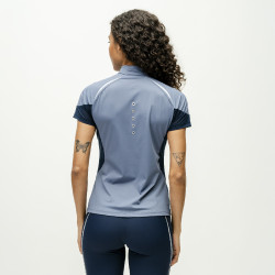 Pólo 1/4 zip Horseware Stamina mangas curtas Azul Pólo 1/4 zip Horseware Stamina mangas curtas Azul