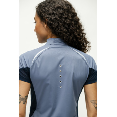 Pólo 1/4 zip Horseware Stamina mangas curtas Pólo 1/4 zip Horseware Stamina mangas curtas