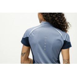 Pólo 1/4 zip Horseware Stamina mangas curtas Azul Pólo 1/4 zip Horseware Stamina mangas curtas Azul
