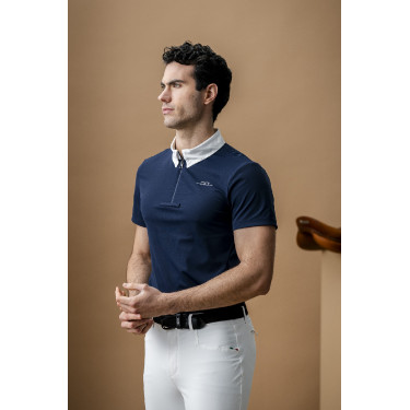 Polo de competição Horseware AA Gabrio Marinho Azul-marinho