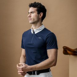 Polo de competição Horseware AA Gabrio Marinho Azul-marinho