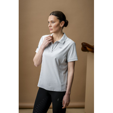 Polo Horseware AA Alessia Cinza claro Cinzento