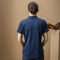 Polo Horseware AA Alessia Marinho Azul-marinho