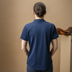 Polo Horseware AA Alessia Marinho Azul-marinho