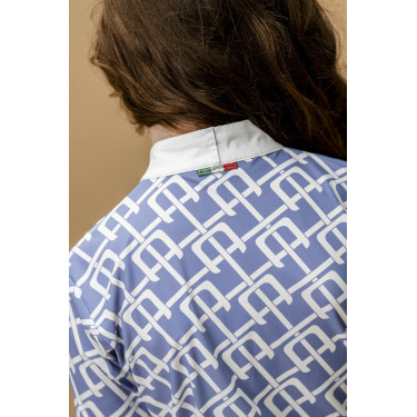 Polo Horseware AA Crianças Zanara Azul siciliano