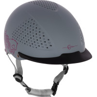 Capacete de equitação Covalliero Beauty 2.0 Cinzento Capacete de equitação Covalliero Beauty 2.0 Cinzento