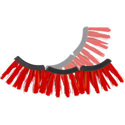 Escova flexível Covalliero Vermelho