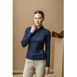 Camisa Polo Horseware AA Sofia Sunshirt Marinho Azul-marinho