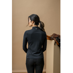 Camisa Polo Horseware AA Sofia Sunshirt Preto