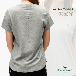 Camiseta Horseware Active Cinzento Camiseta Horseware Active Cinzento