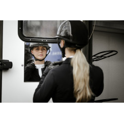 Casaco de competição Horseware AA Platinium Motion Flex Pro Preto Casaco de competição Horseware AA Platinium Motion Flex Pro Preto