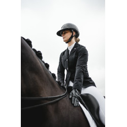 Casaco de competição Horseware AA Platinium Motion Flex Pro Preto Casaco de competição Horseware AA Platinium Motion Flex Pro Preto