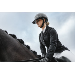 Casaco de competição Horseware AA Platinium Motion Flex Pro Preto Casaco de competição Horseware AA Platinium Motion Flex Pro Preto