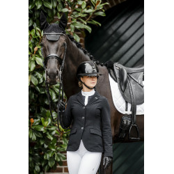 Casaco de competição Horseware AA Platinium Motion Flex Pro Preto Casaco de competição Horseware AA Platinium Motion Flex Pro Preto