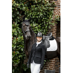 Casaco de competição Horseware AA Platinium Motion Flex Pro Preto Casaco de competição Horseware AA Platinium Motion Flex Pro Preto