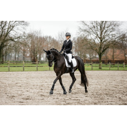 Casaco de competição Horseware AA Platinium Motion Flex Pro Preto Casaco de competição Horseware AA Platinium Motion Flex Pro Preto
