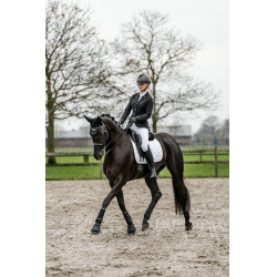 Casaco de competição Horseware AA Platinium Motion Flex Pro Preto Casaco de competição Horseware AA Platinium Motion Flex Pro Preto