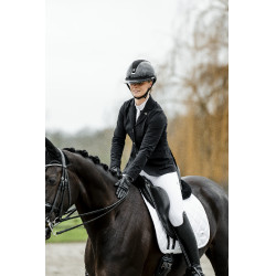 Casaco de competição Horseware AA Platinium Motion Flex Pro Preto Casaco de competição Horseware AA Platinium Motion Flex Pro Preto