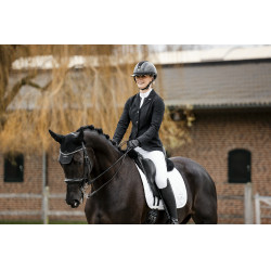Casaco de competição Horseware AA Platinium Motion Flex Pro Preto Casaco de competição Horseware AA Platinium Motion Flex Pro Preto