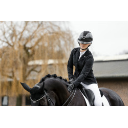 Casaco de competição Horseware AA Platinium Motion Flex Pro Preto Casaco de competição Horseware AA Platinium Motion Flex Pro Preto