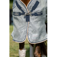 Camisa anti-moscas Horseware Rambo Protector Integrada Prata / marinho