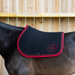 Tapete Jump'In Balthazar Preto / vermelho