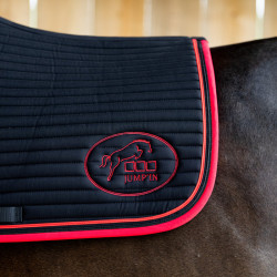 Tapete Jump'In Balthazar Preto / vermelho