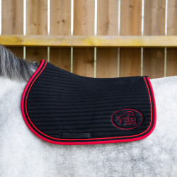 Tapete Jump'In Balthazar Preto / vermelho