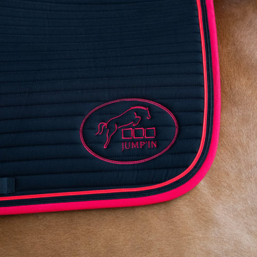 Tapete Jump'In Balthazar Preto / vermelho