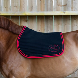 Tapete Jump'In Balthazar Preto / vermelho