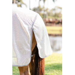 Camisa anti-moscas Horseware Amigo Bug Rug Pony Prata / cinza titânio / prata